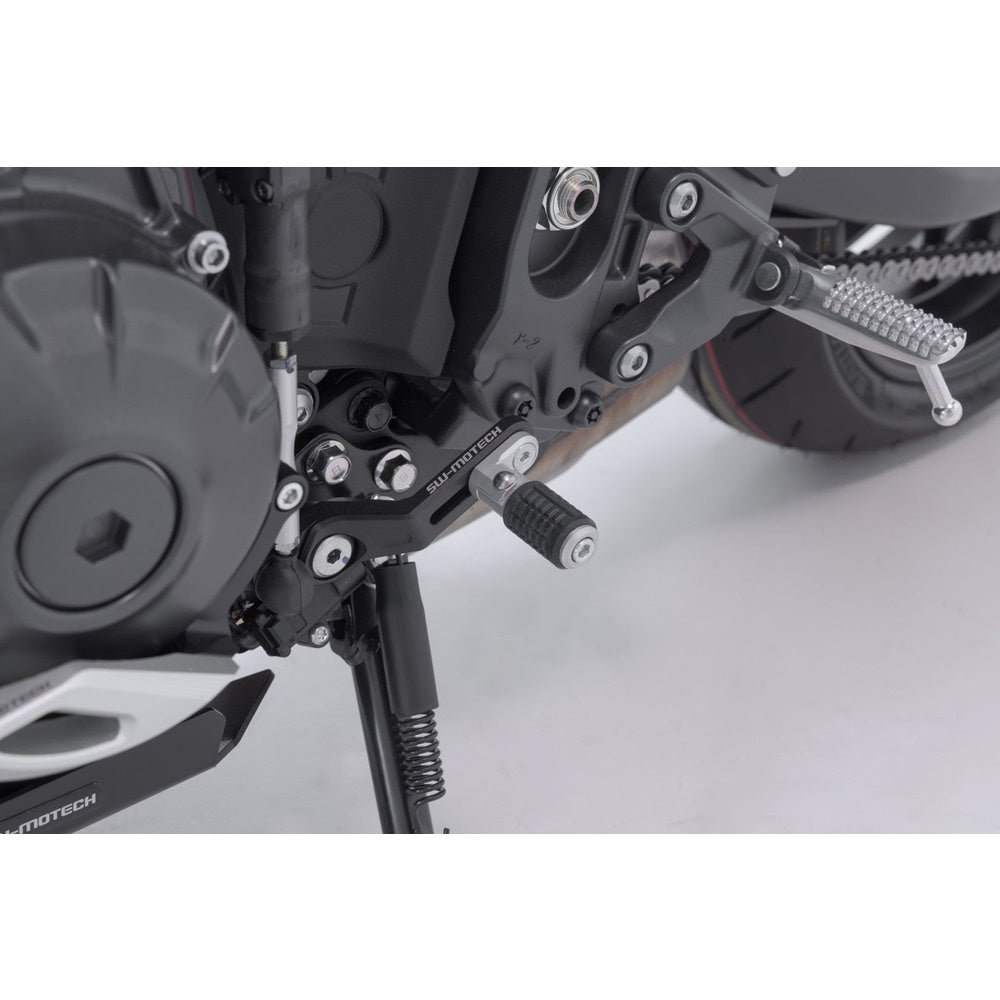 SW-Motech SW-FSC0685110000 Gear Lever Black/Silver for Yamaha MT-09 20-Up