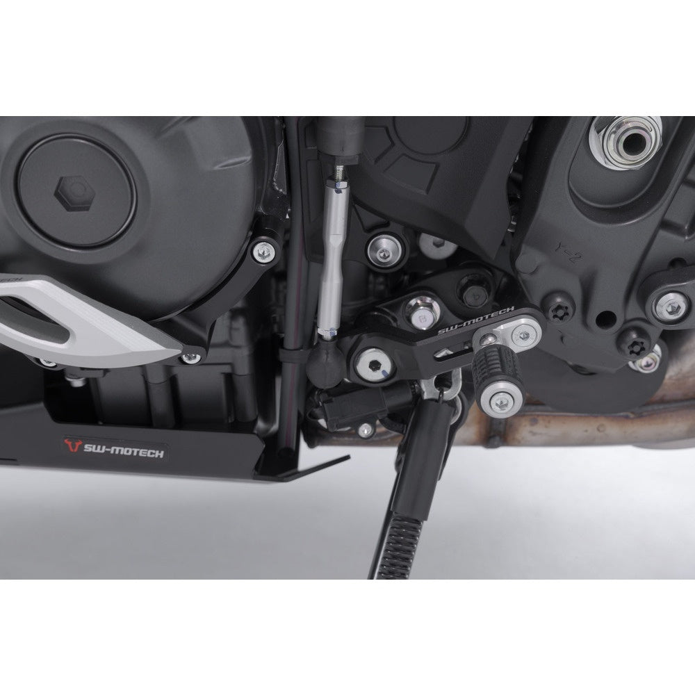 SW-Motech SW-FSC0685110000 Gear Lever Black/Silver for Yamaha MT-09 20-Up