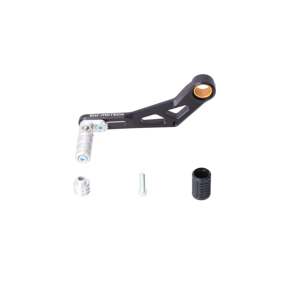 SW-Motech SW-FSC0778110001 Gear Lever Black/Silver for BMW R 1200 GS 12-18/R 1250 GS 18-Up