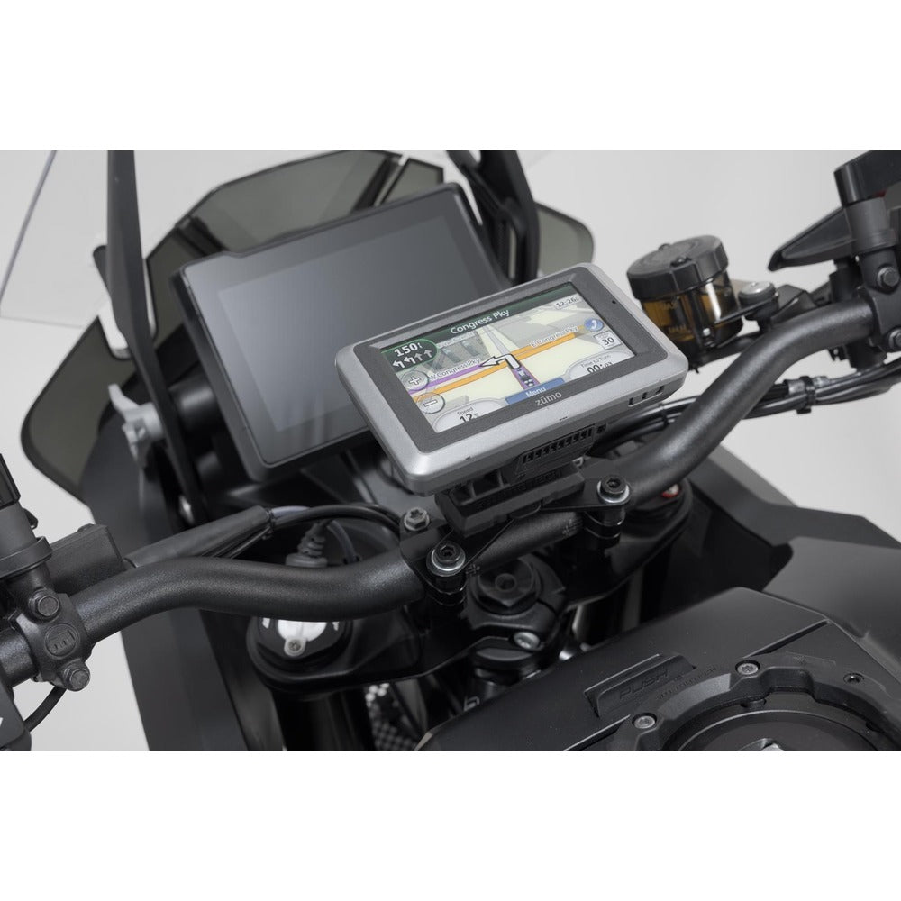 SW-Motech SW-GPS0464610100-B GPS Handlebar Mount Black for KTM 1290 Super Adventure 21-Up