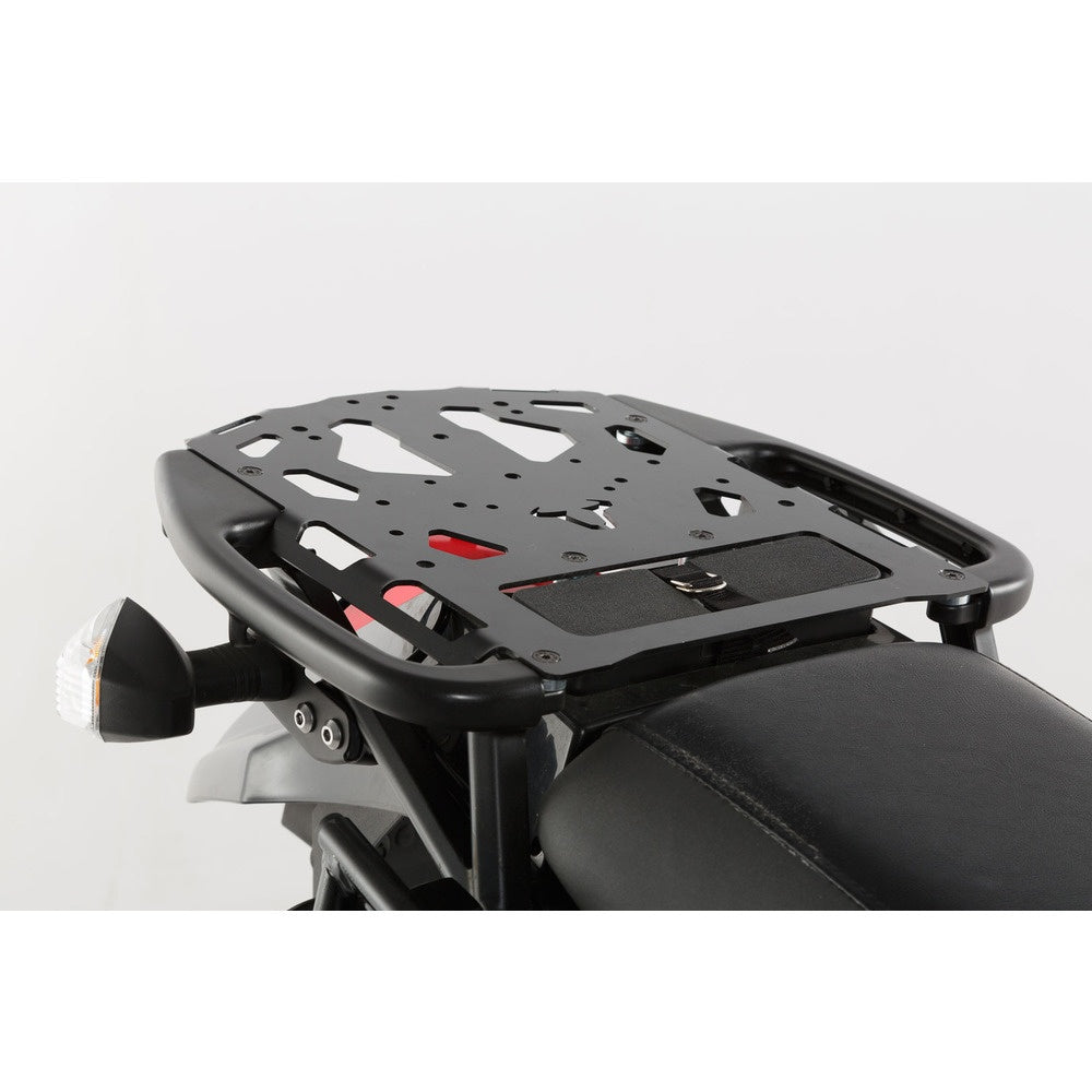 SW-Motech SW-GPT0846720001-B STEEL-RACK Base Plate Black for Kawasaki KLR 650 08-18