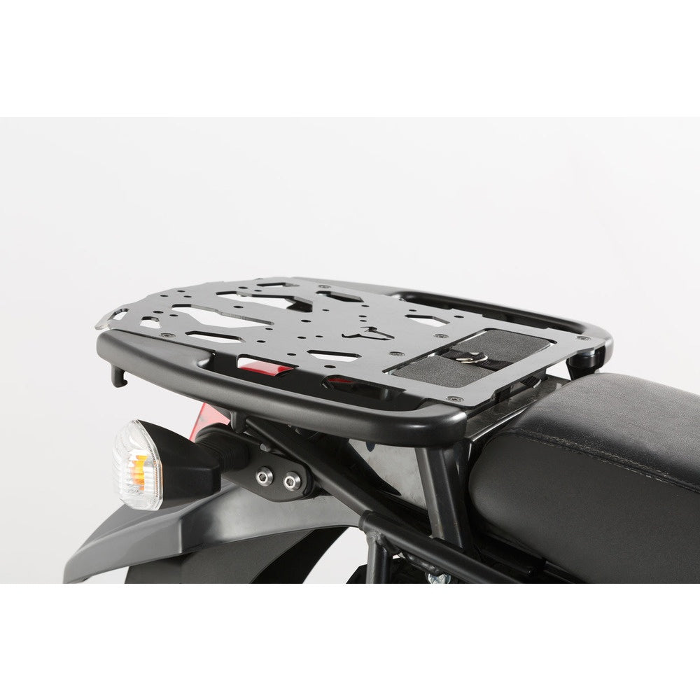 SW-Motech SW-GPT0846720001-B STEEL-RACK Base Plate Black for Kawasaki KLR 650 08-18