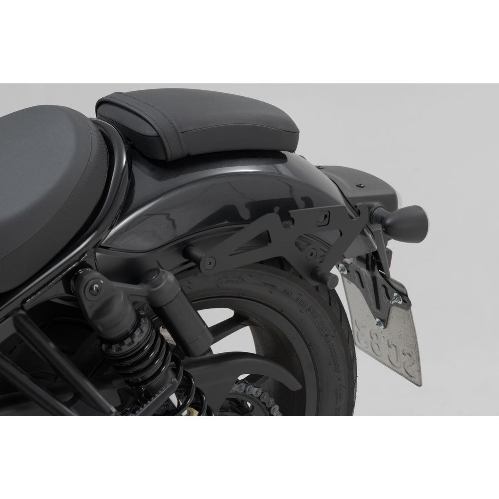 SW-Motech SW-HTA0168210300 SLH Left Side Carrier Black for Honda CMX1100 Rebel 20-Up