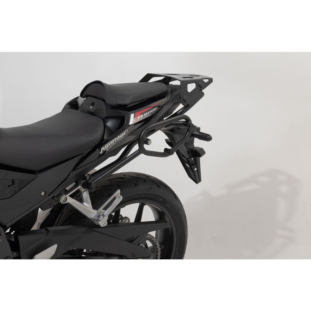 SW-Motech SW-HTA0192410000 SLC Left Side Carrier Black for Honda CB500F/CBR500R 18-Up