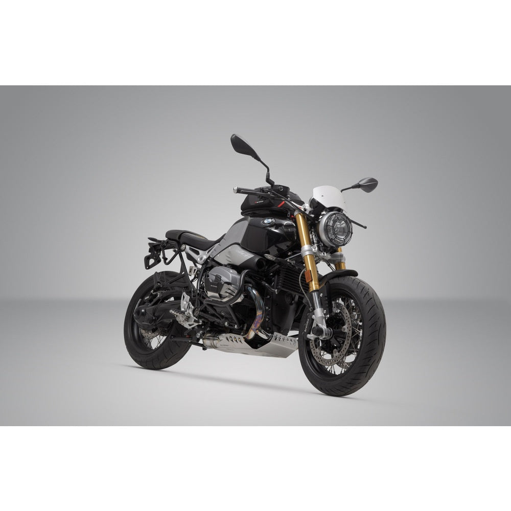 SW-Motech SW-HTA0751210000 SLC Left Side Carrier Black for BMW R NineT 14-Up/R NineT Pure /R NineT Racer /R NineT GS 16-Up