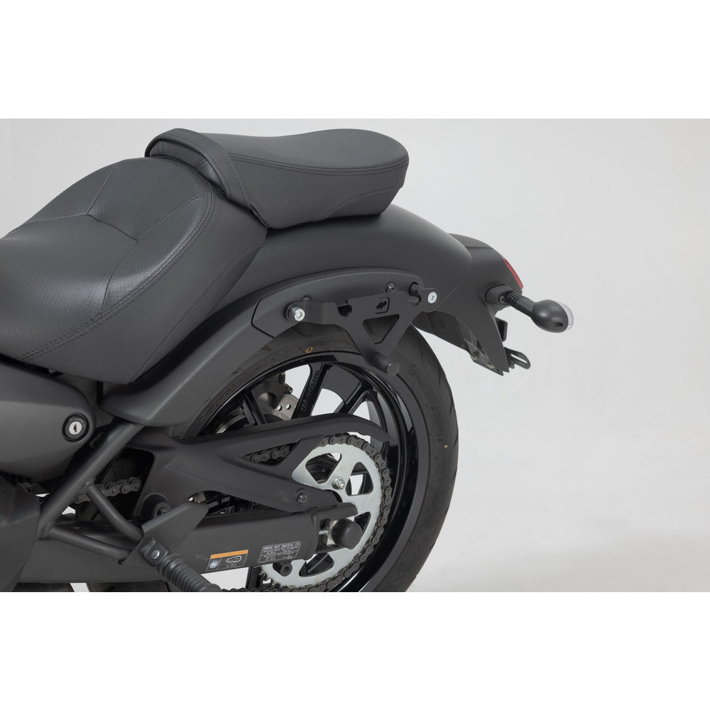 SW-Motech SW-HTA0868210100 SLH Left Side Carrier Black for Kawasaki Vulcan S 16-Up