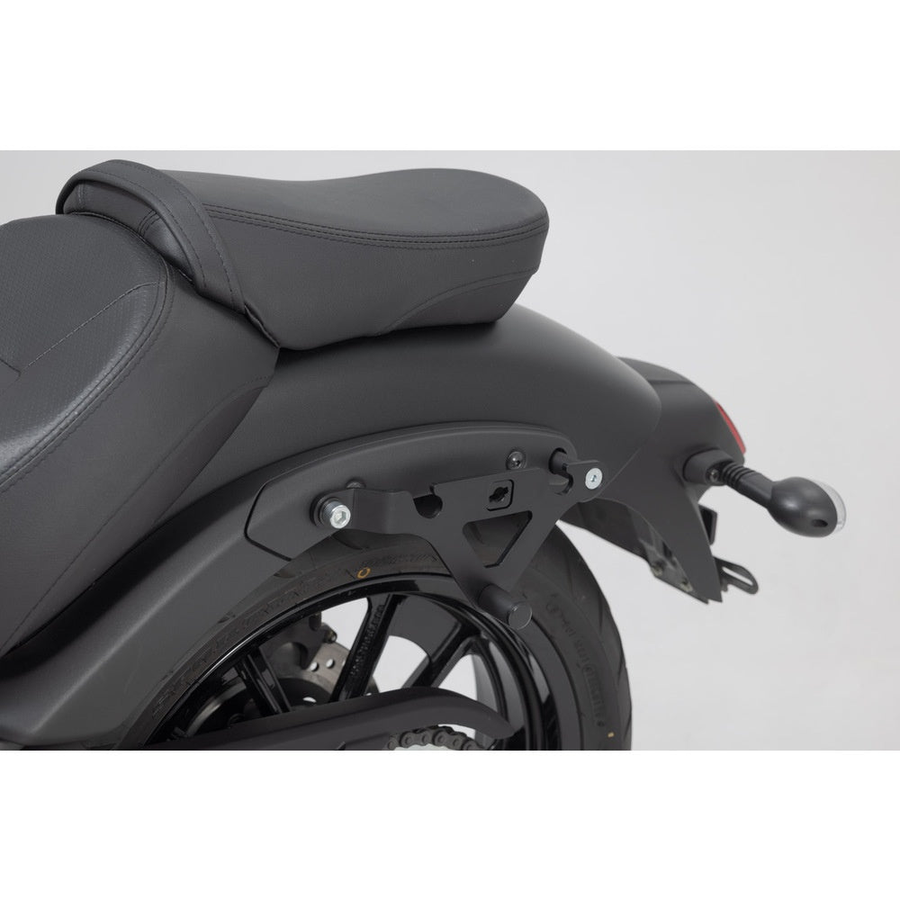 SW-Motech SW-HTA0868210100 SLH Left Side Carrier Black for Kawasaki Vulcan S 16-Up