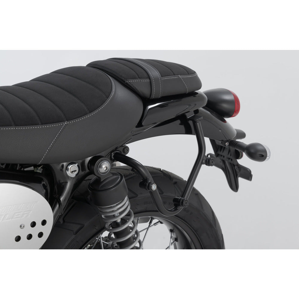 SW-Motech SW-HTA1166710003 SLC Left Side Carrier Black for Triumph Scrambler 900/Speed Twin/Street Cup/Street Scrambler 16-Up