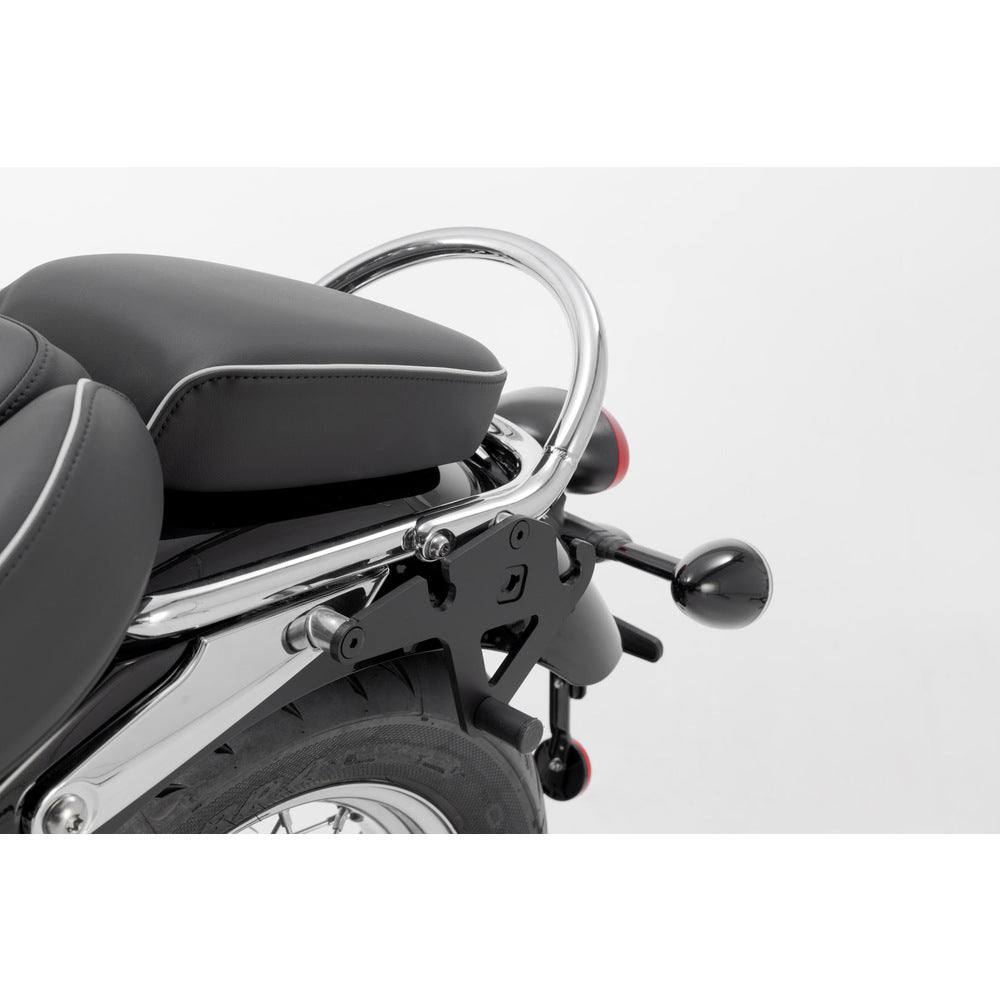 SW-Motech SW-HTA1168210000 SLH Left Side Carrier Black for Triumph Bonneville Speedmaster 18-Up