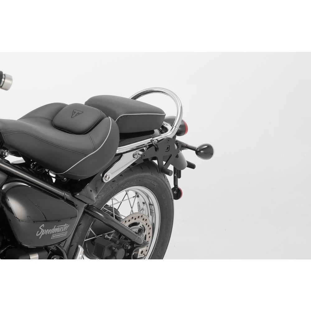 SW-Motech SW-HTA1168210000 SLH Left Side Carrier Black for Triumph Bonneville Speedmaster 18-Up