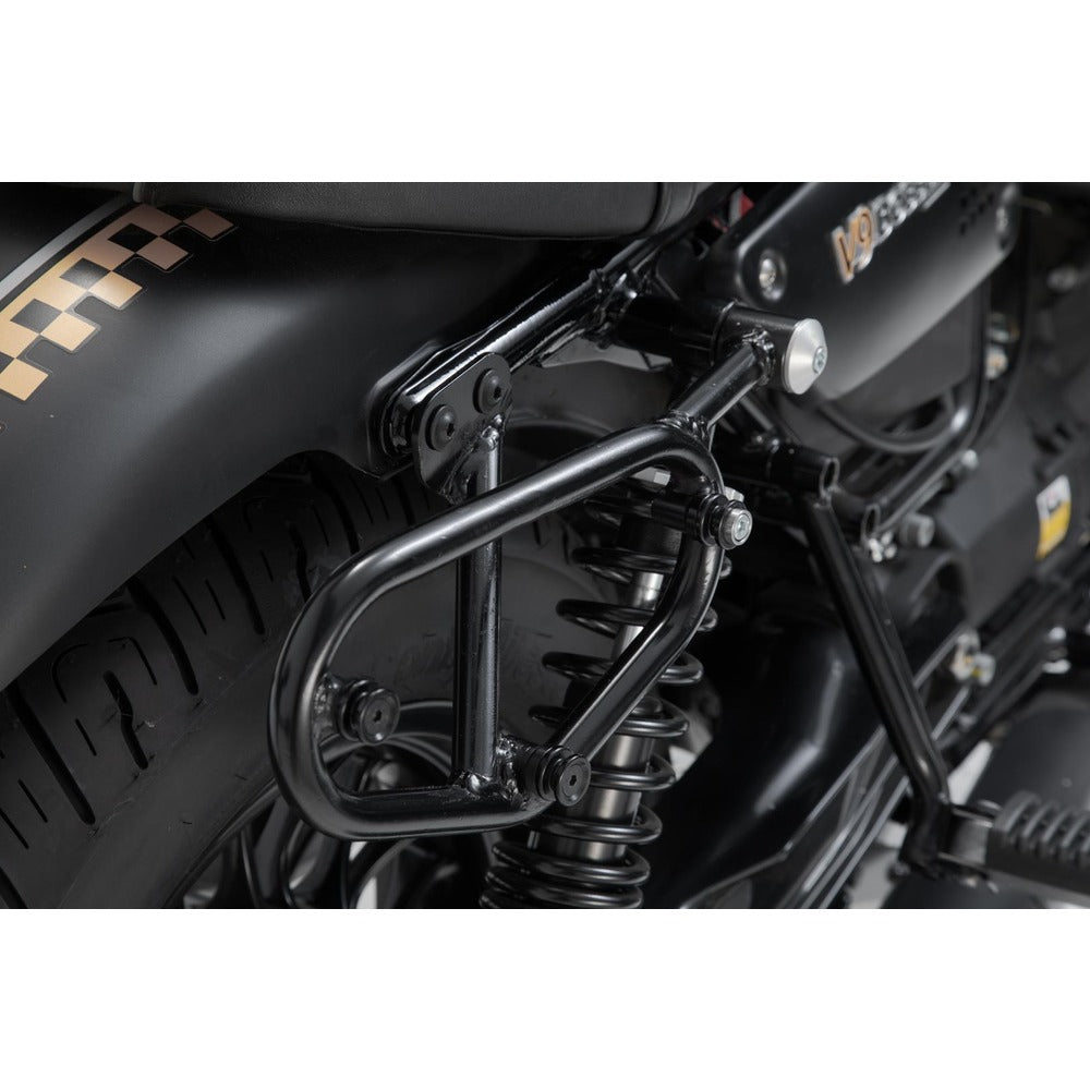 SW-Motech SW-HTA1779711001 SLC Right Side Carrier Black for Moto Guzzi V9 Roamer/V9 Bobber 15-Up