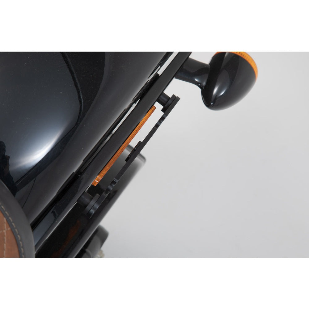 SW-Motech SW-HTA1868210000 SLH Left Side Carrier Black for Harley-Davidson Softail Street Bob/Slim/Standard 20-Up