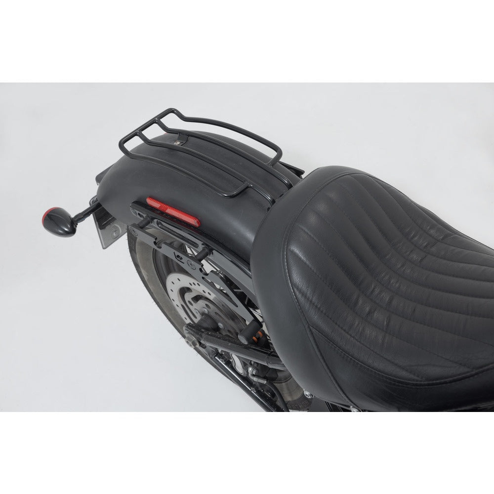 SW-Motech SW-HTA1868211100 SLH Right Side Carrier Black for Harley-Davidson Softail Slim 12-17