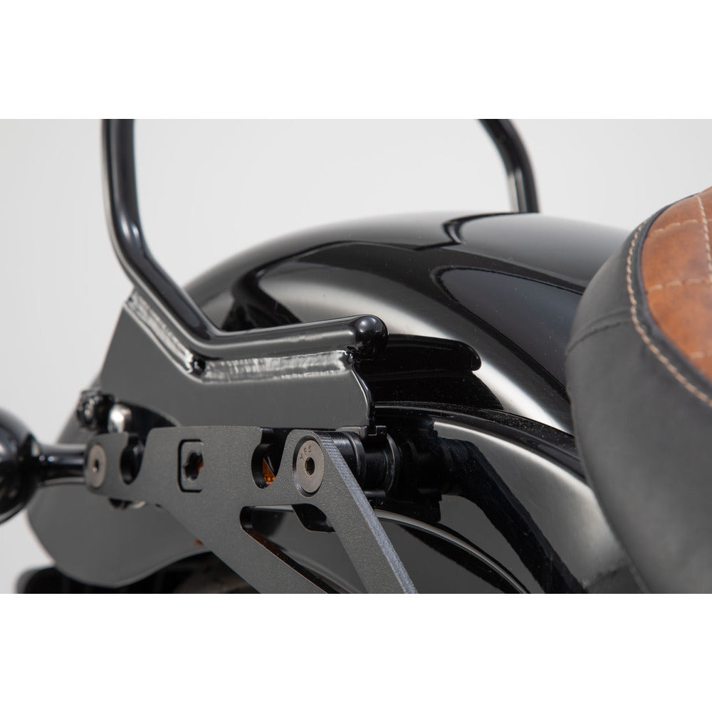 SW-Motech SW-HTA1868215000 Adapter Kit for SLH Side Carriers for Harley Davidson Softail Models with HoldFast Docking Hardware Kit