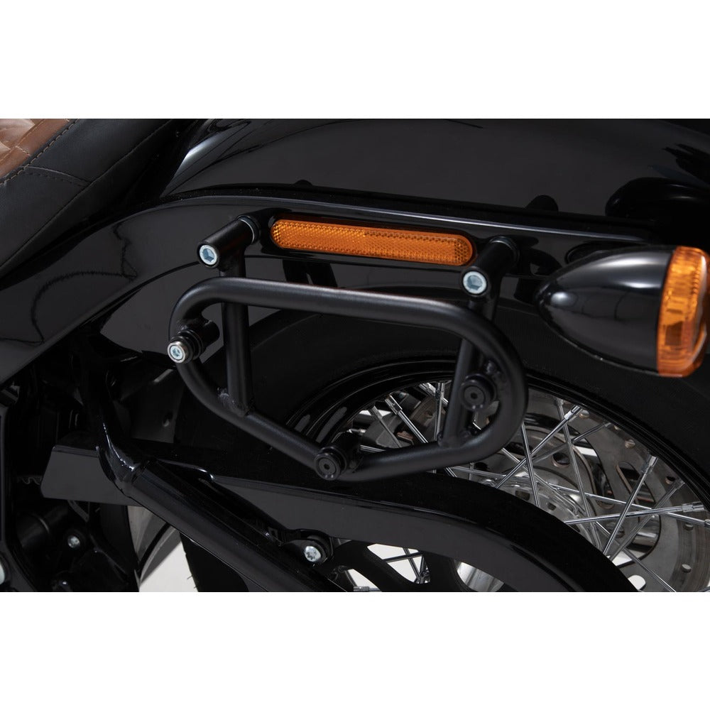 SW-Motech SW-HTA1889911000 SLC Right Side Carrier Black for Harley-Davidson Softail Street Bob 17-Up/Standard 20-Up