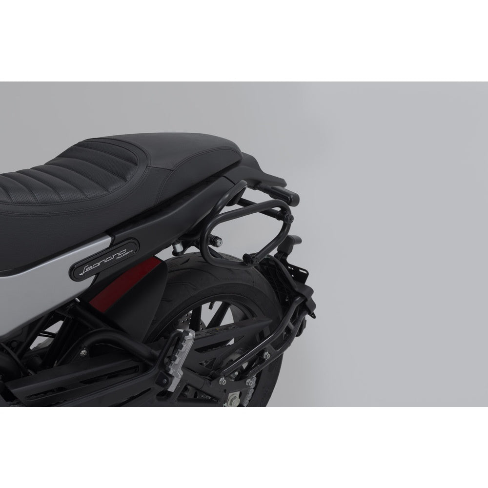SW-Motech SW-HTA1905610000 SLC Left Side Carrier Black for Benelli Leoncino 500 17-Up/Leoncino 500 Trail 18-Up