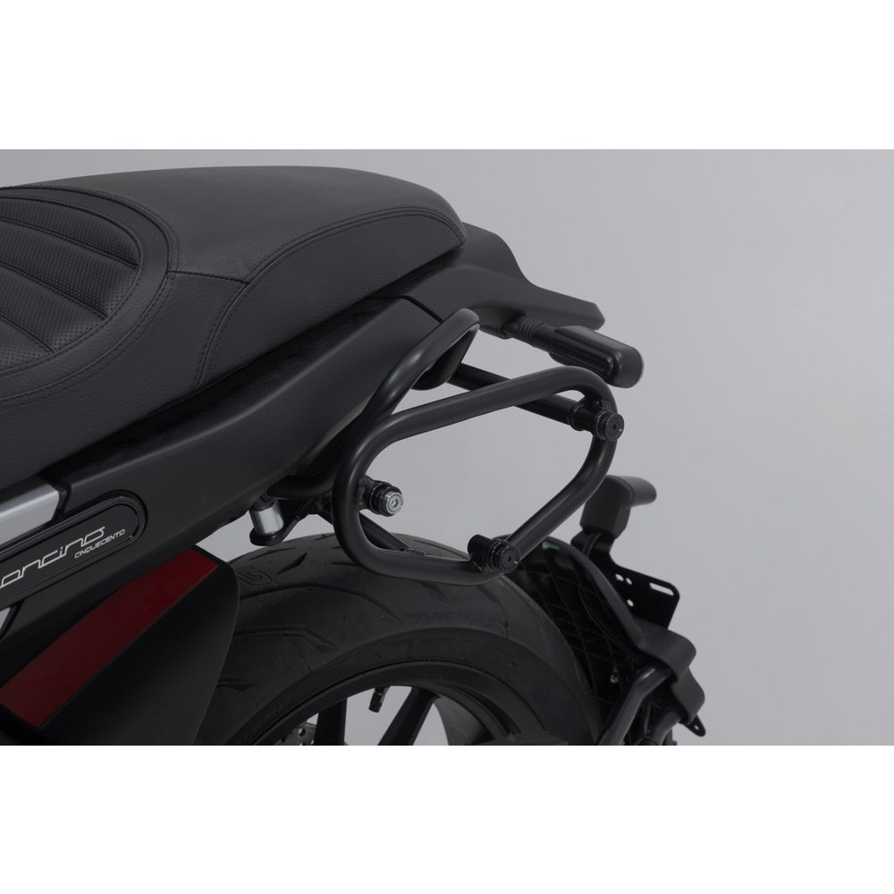 SW-Motech SW-HTA1905610000 SLC Left Side Carrier Black for Benelli Leoncino 500 17-Up/Leoncino 500 Trail 18-Up