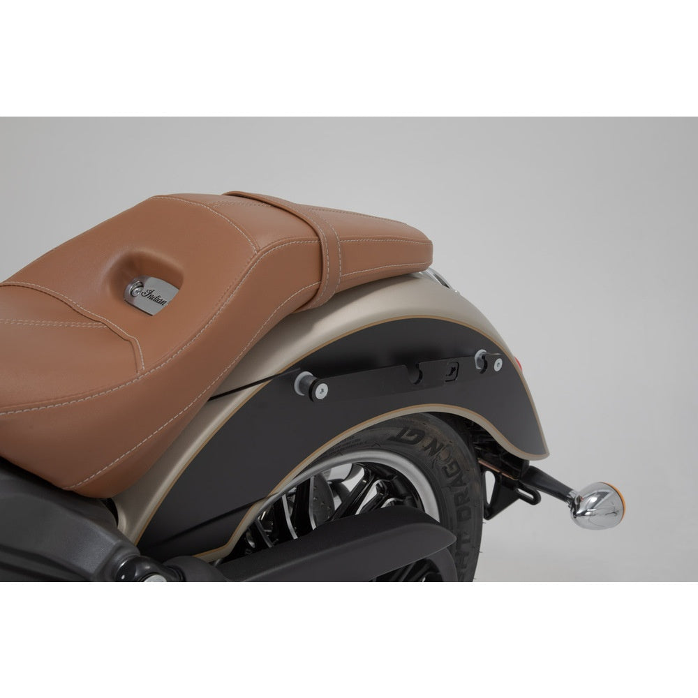 SW-Motech SW-HTA2068210000 SLH Left Side Carrier Black for Indian Scout 16-Up w/LH2