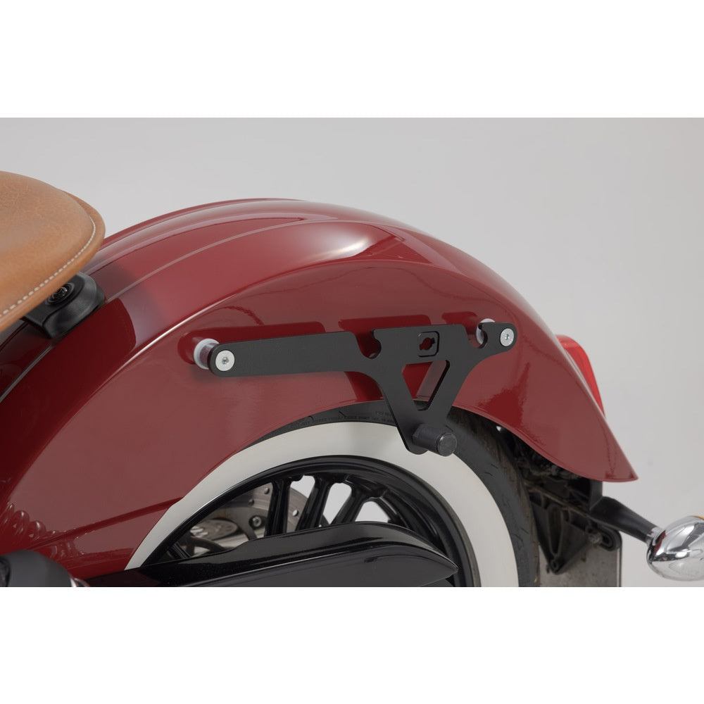 SW-Motech SW-HTA2068210100 SLH Left Side Carrier Black for Indian Scout 16-Up w/LH1
