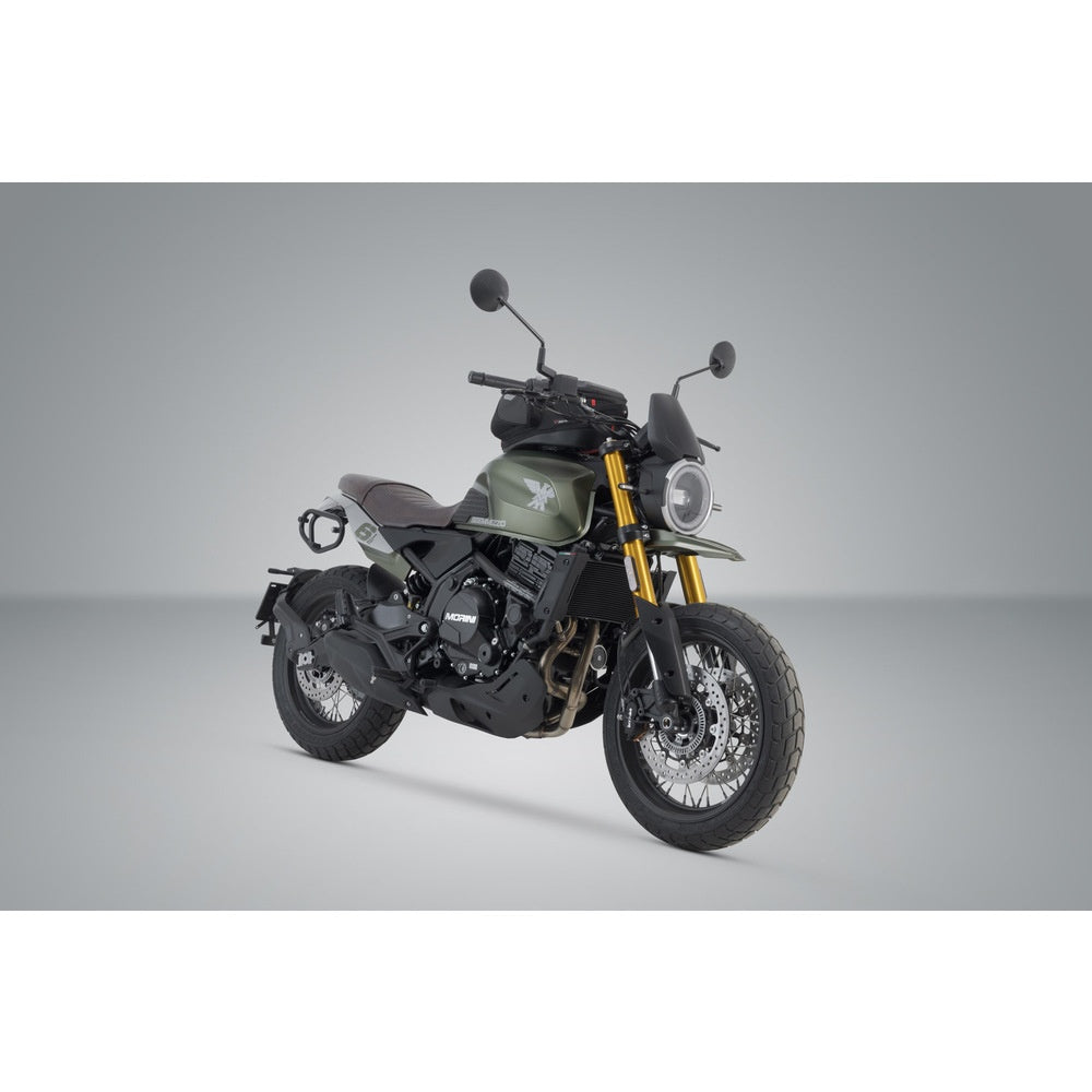SW-Motech SW-HTA2307310000 SLC Left Side Carrier Black for Moto Morini Seiemmezzo SCR/Seiemmezzo STR 22-Up