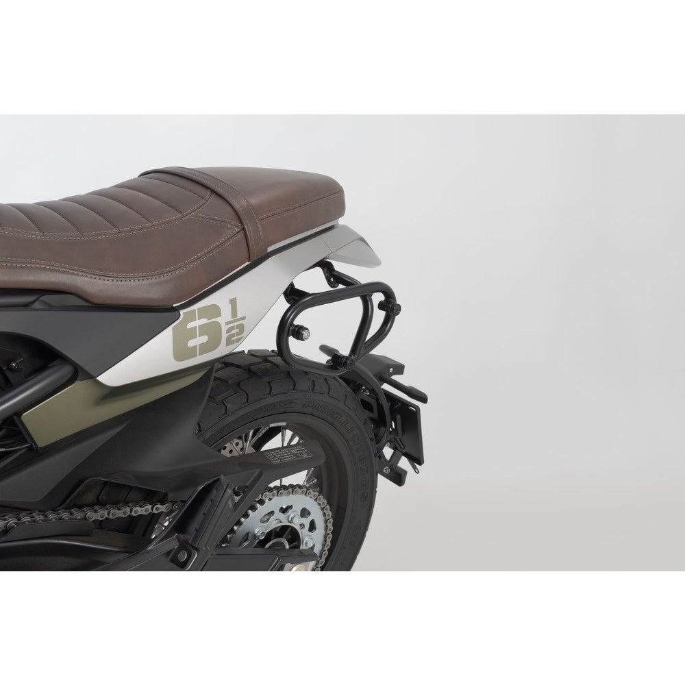SW-Motech SW-HTA2307310000 SLC Left Side Carrier Black for Moto Morini Seiemmezzo SCR/Seiemmezzo STR 22-Up