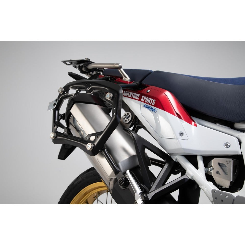SW-Motech SW-KFT0189030100-B PRO Side Carriers Black for Honda CRF1000L Africa Twin/CRF1000L Africa Twin Adventure Sports 18-Up