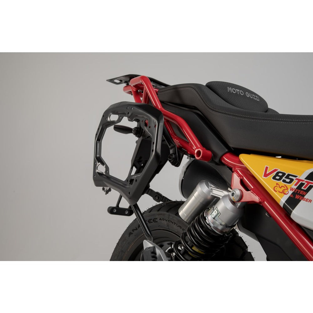 SW-Motech SW-KFT1792530000-B PRO Side Carriers Black for Moto Guzzi V85 TT 19-Up