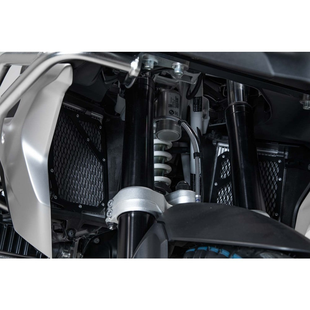 SW-Motech SW-KLS0787010000-B Radiator Guard Black for BMW R 1200 GS 16-18/R 1250 GS 18-Up