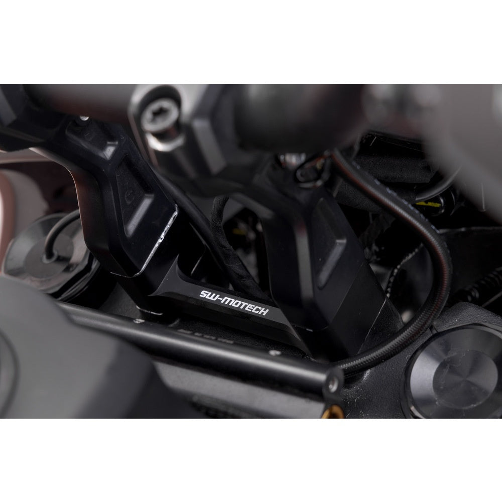 SW-Motech SW-LEH1803910000-B Bar Risers 30mm Black for Harley-Davidson Pan America 1250 21-Up