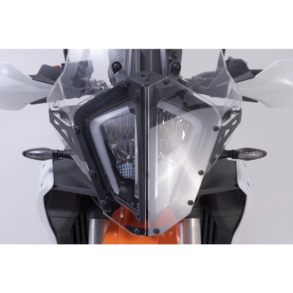 SW-Motech SW-LPS0491810000-B Headlight Guard Black for KTM 890 Adventure R 22-Up