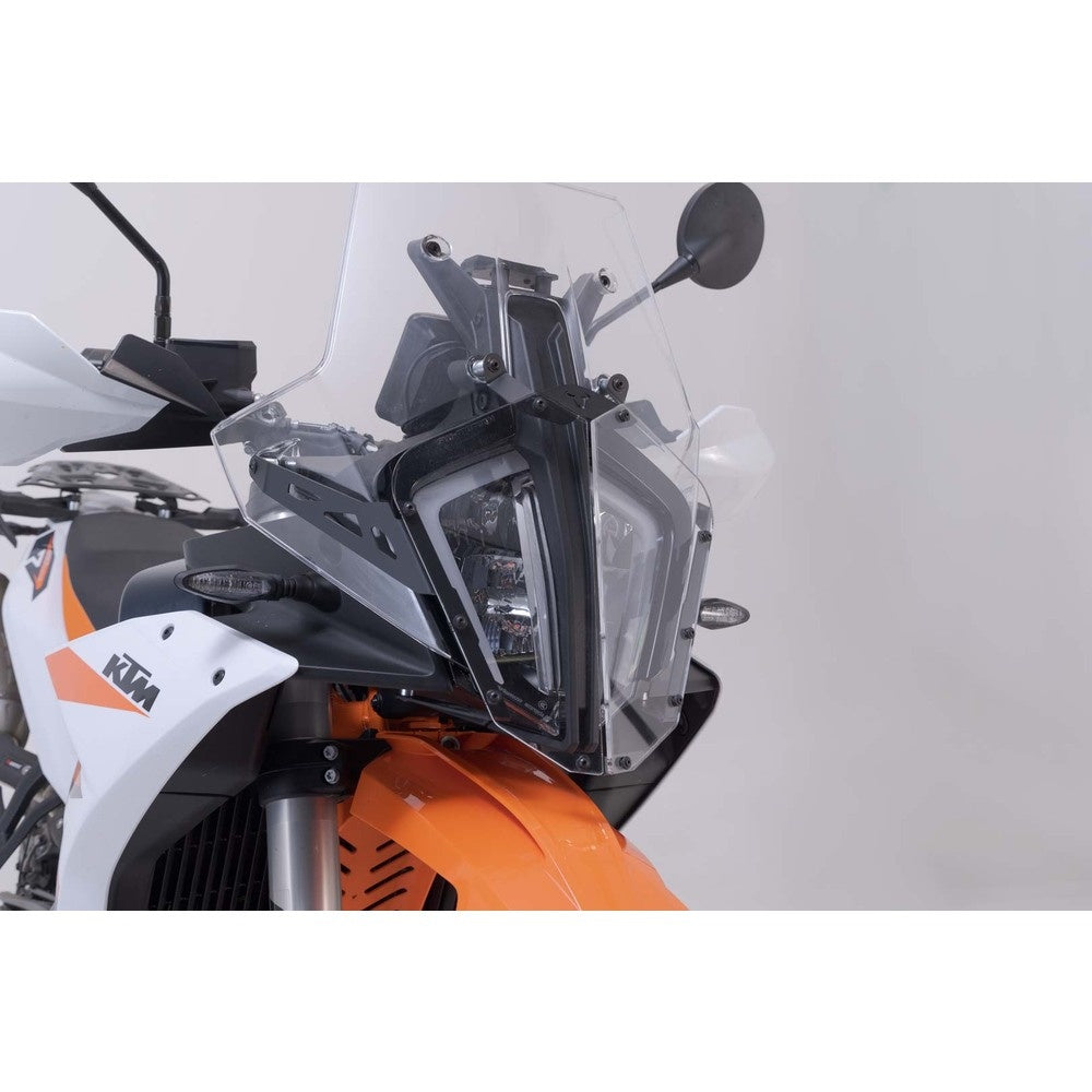 SW-Motech SW-LPS0491810000-B Headlight Guard Black for KTM 890 Adventure R 22-Up