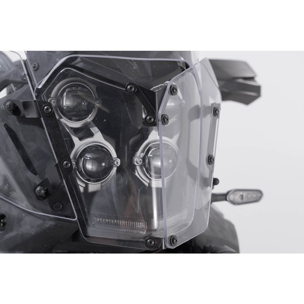 SW-Motech SW-LPS0652210000-B Headlight Guard Black for Yamaha Tenere 700 World Raid 22-Up/Tenere 700 World Rally 23-Up