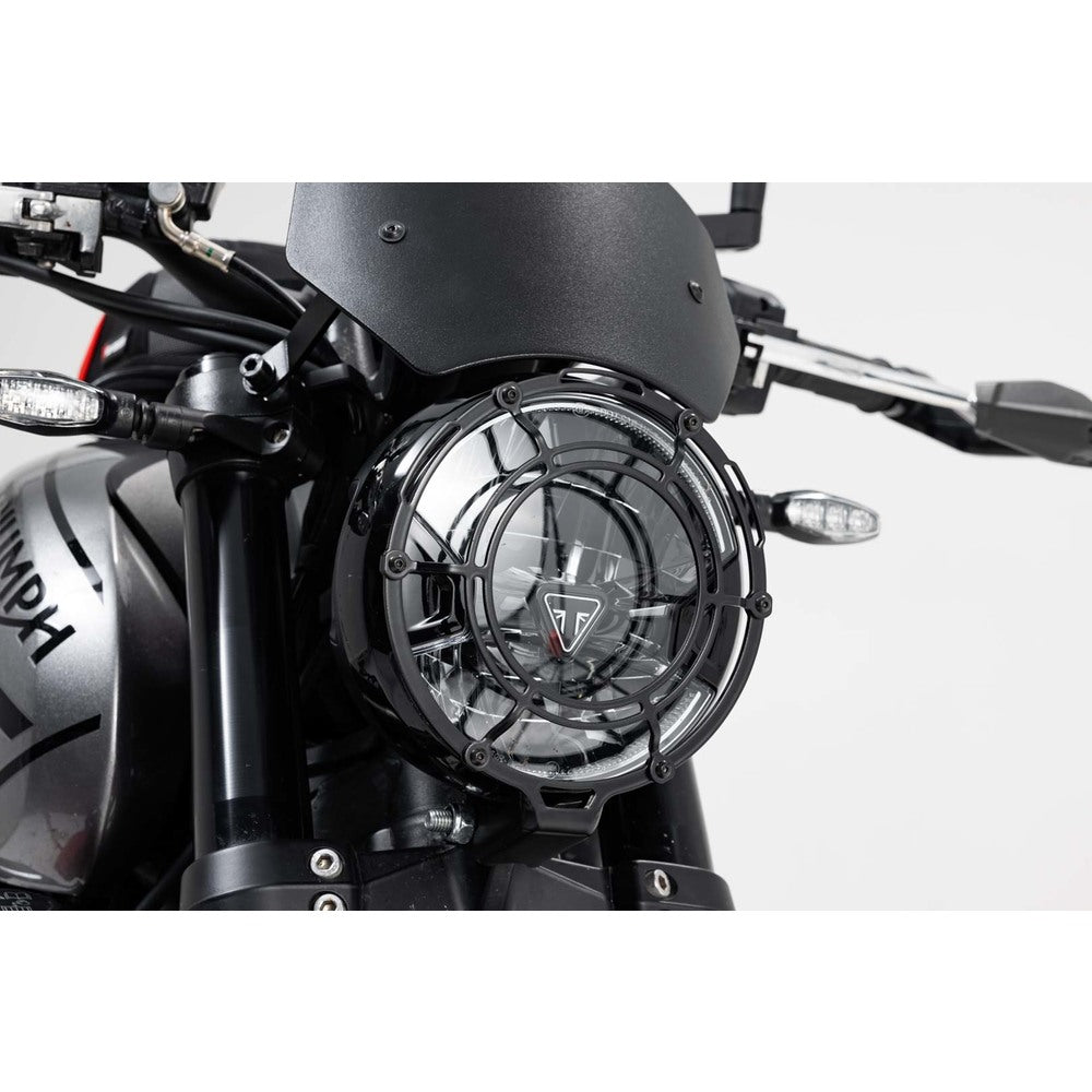 SW-Motech SW-LPS1184210000-B Headlight Guard Black for Triumph Trident 660 21-Up