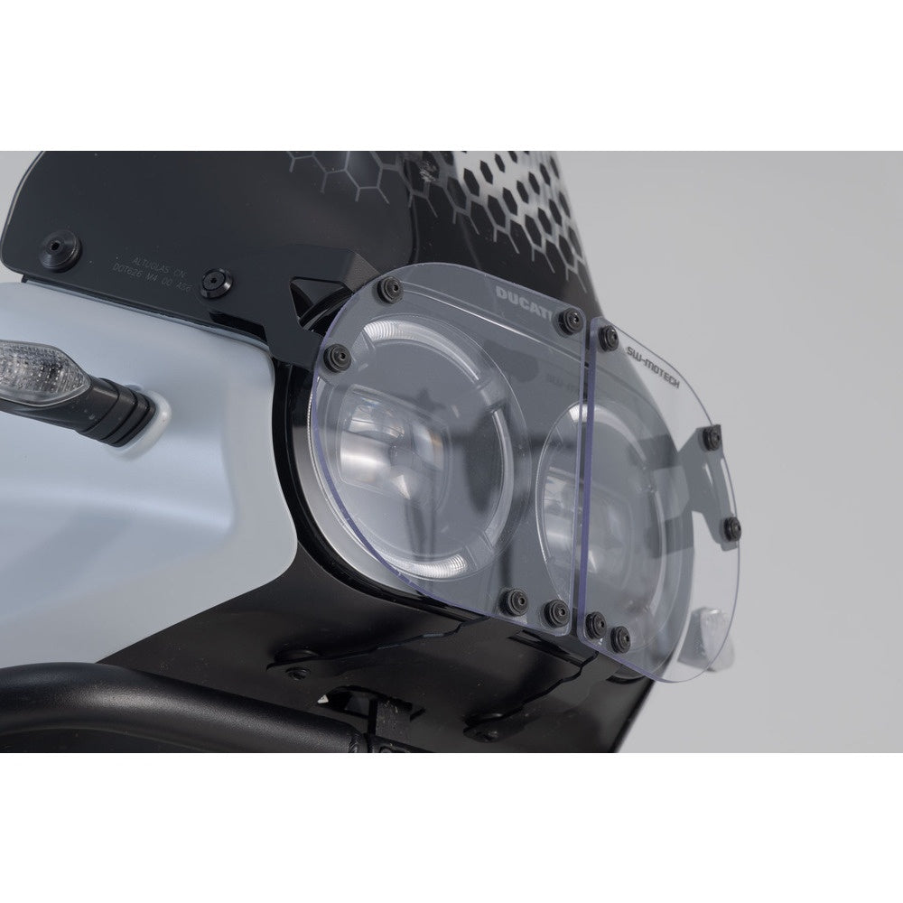 SW-Motech SW-LPS2299510001-B Headlight Guard Black for Ducati DesertX 22-Up