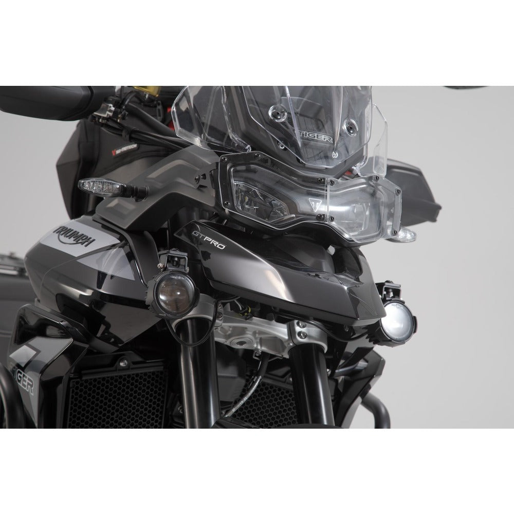 SW-Motech SW-NSW1195361000-B EVO High Beam Kit Black for Triumph Tiger 900/Tiger 900 GT/Tiger 900 Rally/Tiger 900 Pro 19-Up