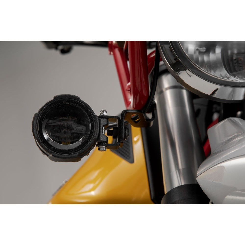 SW-Motech SW-NSW1792551000-B EVO Fog Light Kit Black for Moto Guzzi V85 TT 19-Up
