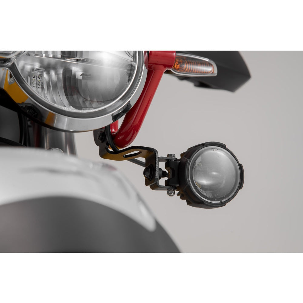 SW-Motech SW-NSW1792551000-B EVO Fog Light Kit Black for Moto Guzzi V85 TT 19-Up