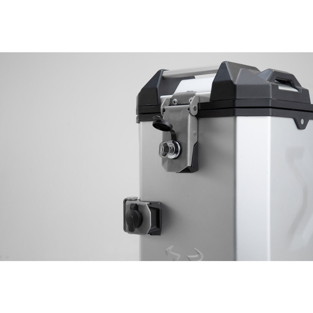 SW-Motech SW-QLS0004615100 TRAX Lock Set with Anti-Theft Protection (9 Locks, 2 Keys, 2 Anti-Theft Locks for EVO Side Carriers)