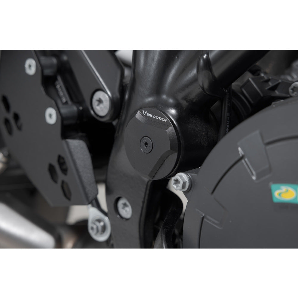 SW-Motech SW-RAD0458810000-B Frame Cap Set Black for KTM 1050 Adventure 14-Up/1090 Adventure/R 16-21/1190 Adventure/R 13-Up/1290 Super Adventure S 14-16 & 21-Up/R 16-Up/T 16-20