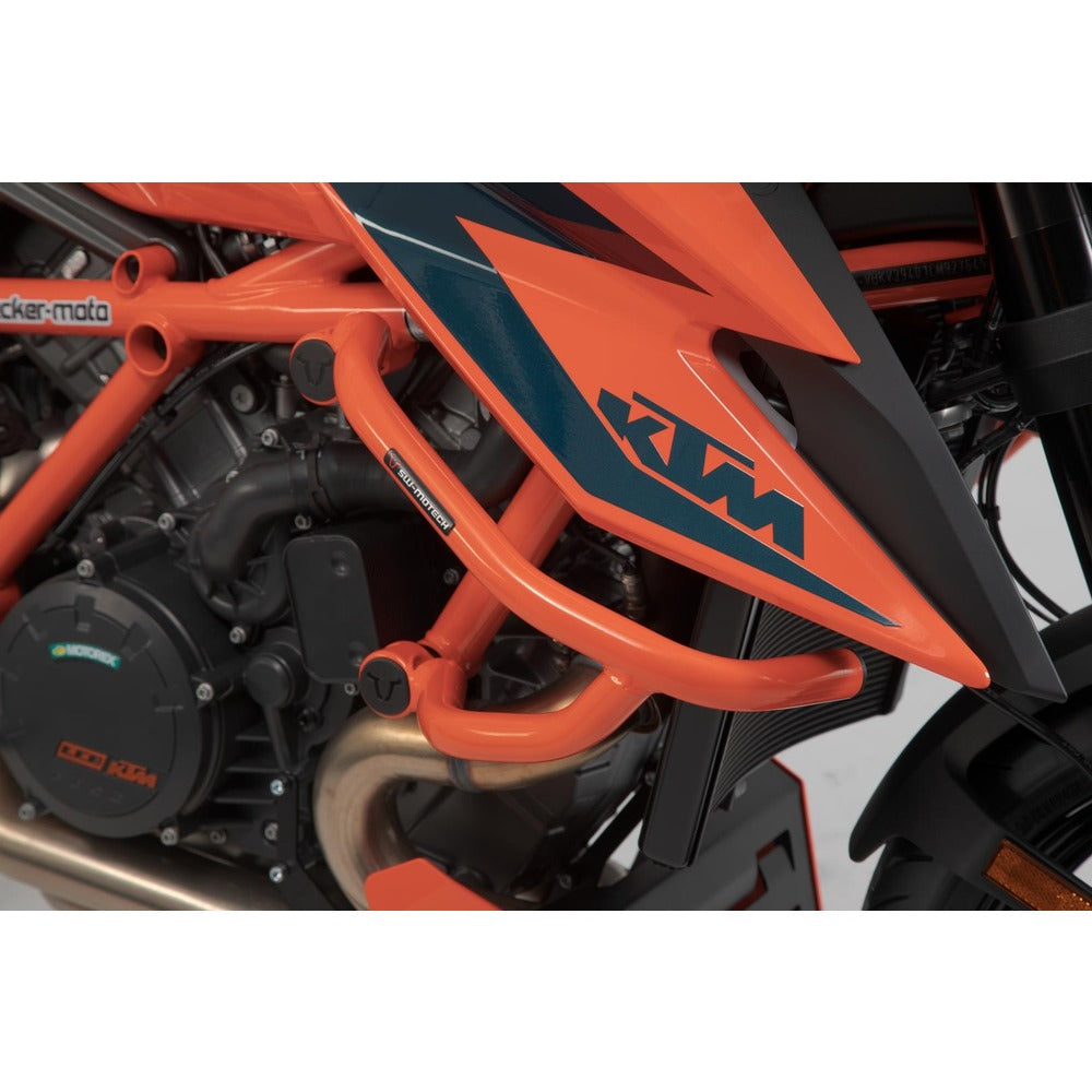SW-Motech SW-SBL0491510000-EB Crash Bars Orange for KTM 1290 Super Duke R 19-Up/1290 Super Duke R EVO 21-Up