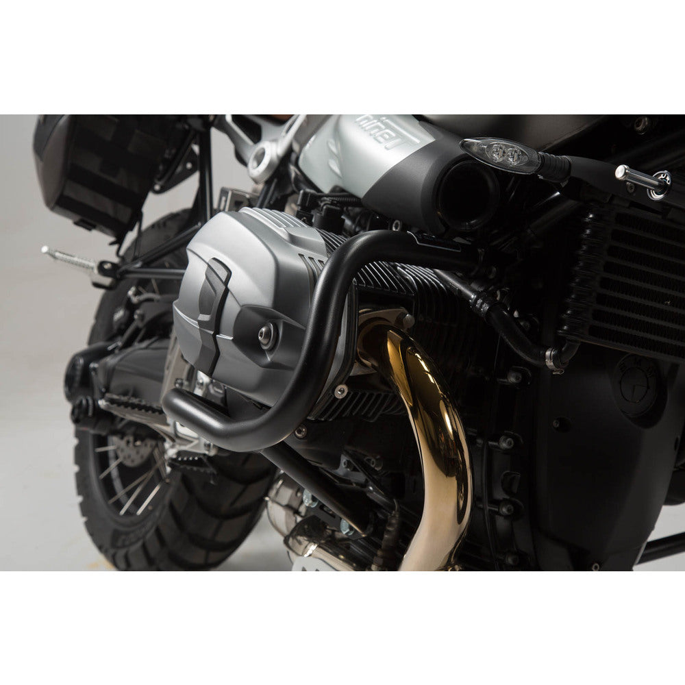SW-Motech SW-SBL0751210000-B Crash Bars Black for BMW R NineT 14-Up Models