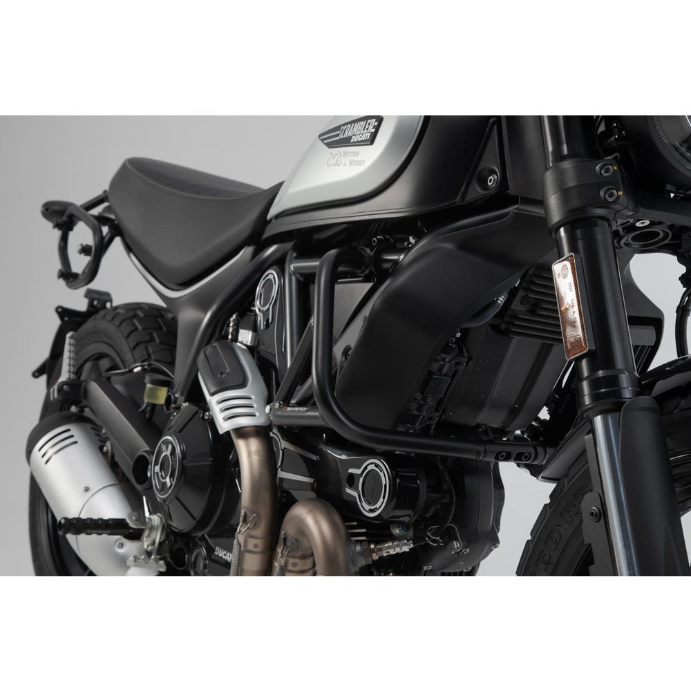 SW-Motech SW-SBL2257710001-B Crash Bars Black for Ducati Scrambler 14-Up Models