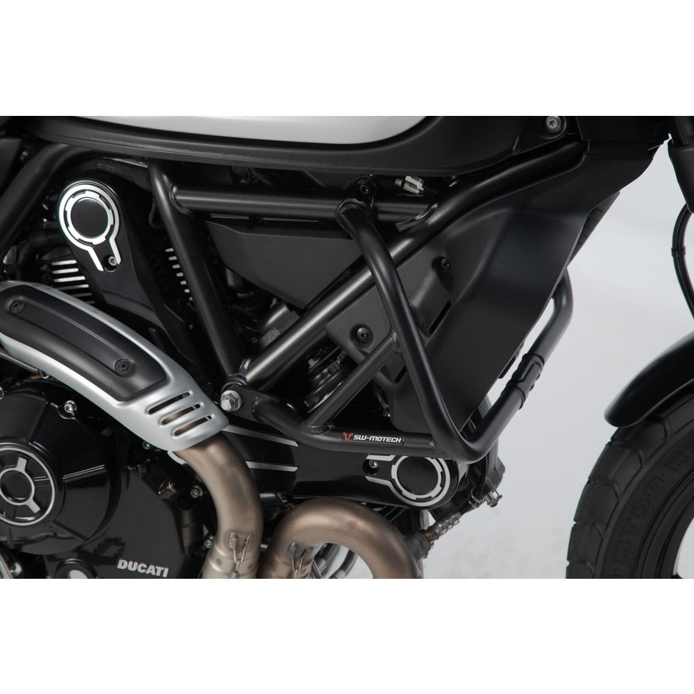 SW-Motech SW-SBL2257710001-B Crash Bars Black for Ducati Scrambler 14-Up Models
