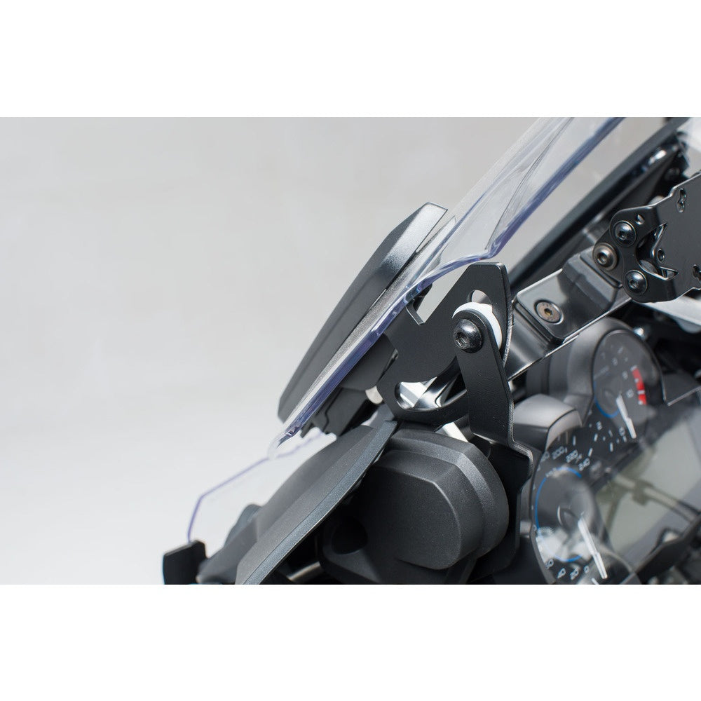 SW-Motech SW-SCT0717410800-B Screen Reinforcement Black for BMW R 1200 GS 12-18/R 1250 GS 18- Up Models