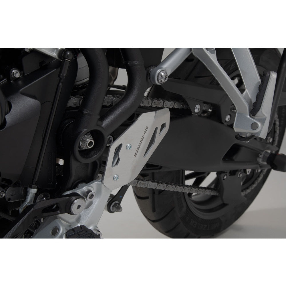 SW-Motech SW-SCT1195310100-S Left Heel Protector Silver for Triumph Tiger 900/Tiger 900 GT/Tiger 900 GT Pro/Tiger 900 Rally/Tiger 900 Rally Pro 19-Up