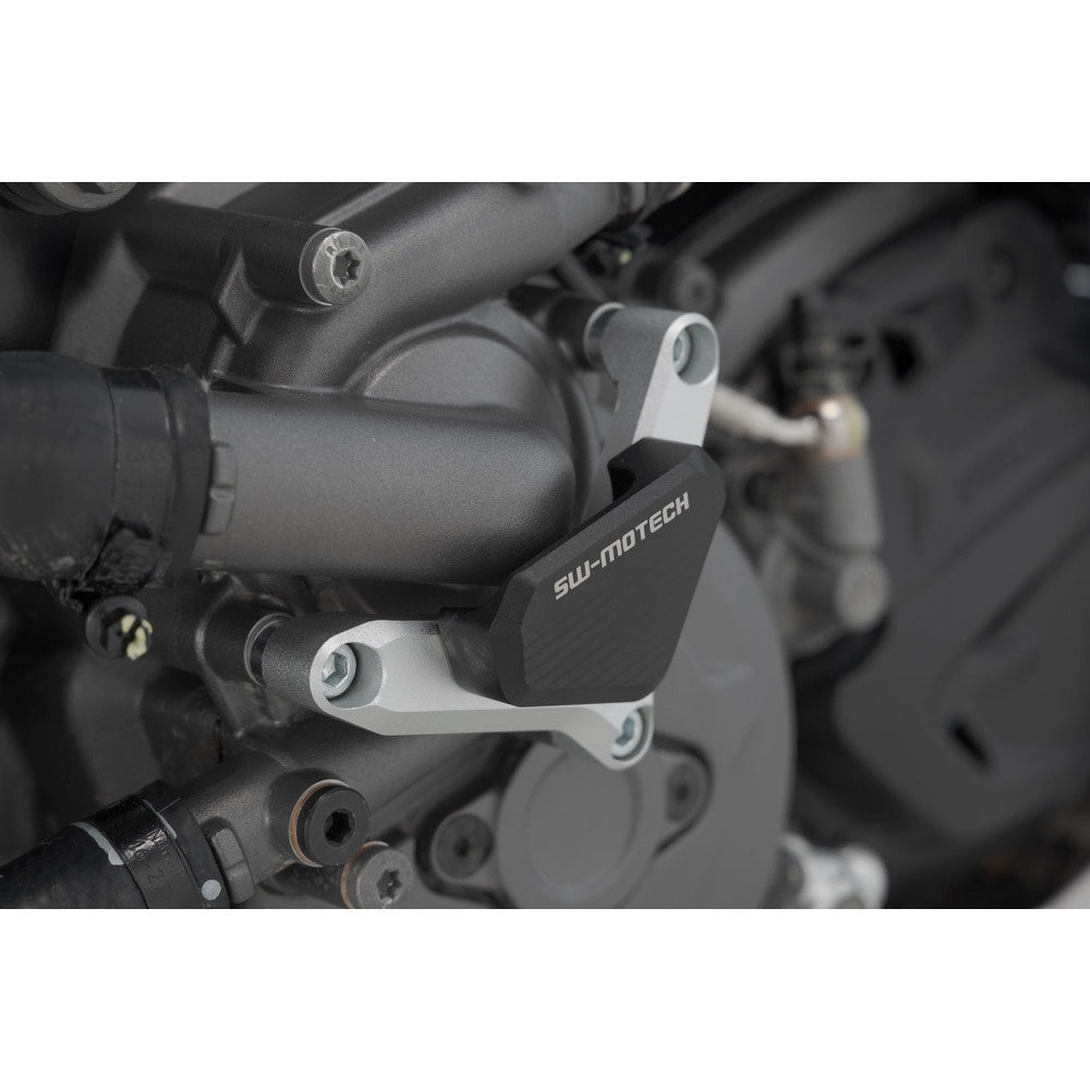SW-Motech SW-SCT2211410002 Water Pump Protection Black/Silver for Ducati Models