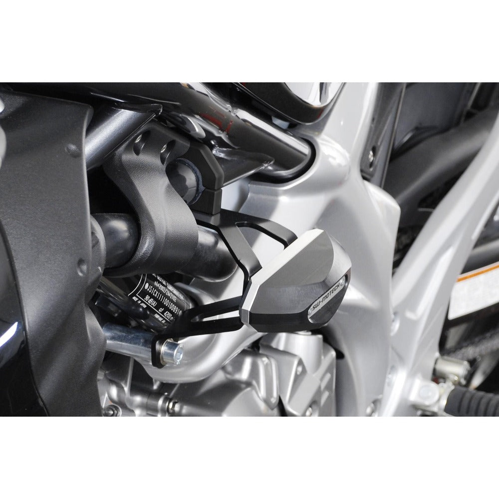 SW-Motech SW-STP0559010000-B Frame Slider Kit Black for Suzuki SFV 650 Gladius 09-16/SV650 ABS 15-Up/SV650X 18-Up