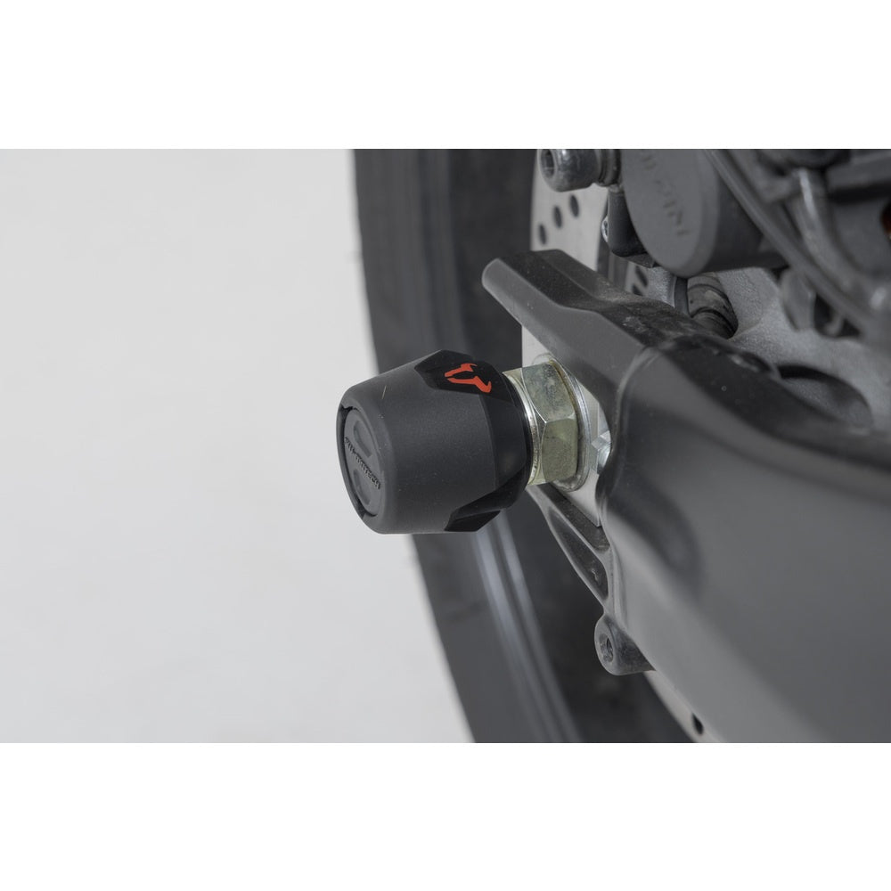 SW-Motech SW-STP0617611200-B Rear Axle Slider Set Black for Yamaha MT-09/MT-09 SP 20-Up/XSR 900 21-Up