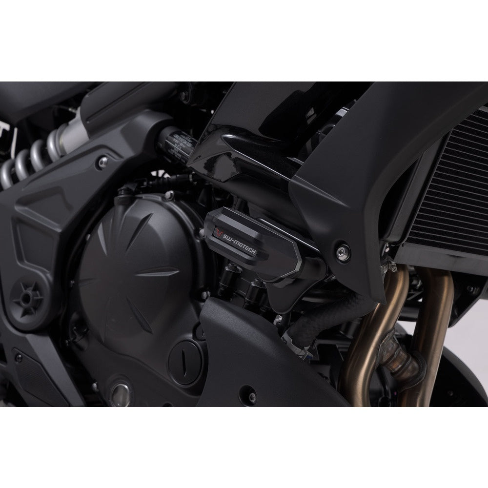 SW-Motech SW-STP0859011200-B Frame Slider Kit Black for Kawasaki Versys 650 14-Up