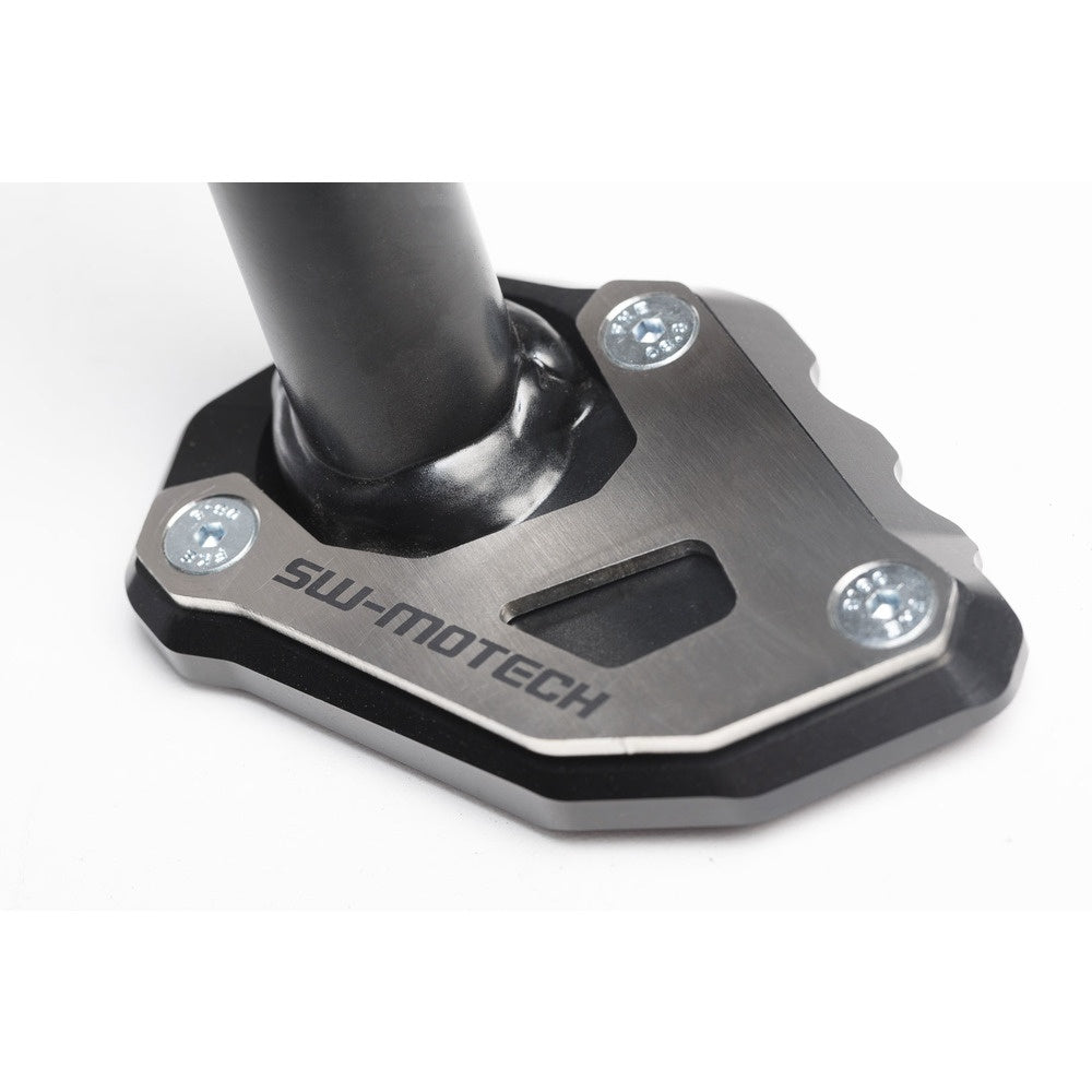 SW-Motech SW-STS0410210100-B Side Stand Foot Extension Black/Silver for KTM 1050 Adventure 14-Up/1090 Adventure/R 16-21/1190 Adventure/R 13-Up/1290 Super Adventure 14-16/R/S/T 16-20